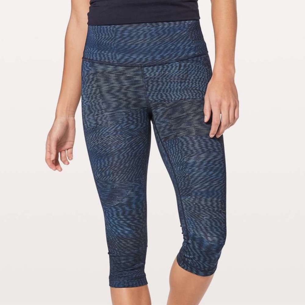 LULULEMON Wunder Under Hi-Rise Tight Crop Leggings 17” 8
